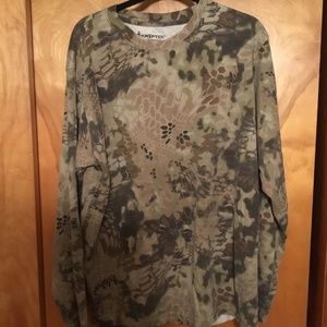 Kryptek Highlander Men’s Long Sleeve T Shirt/Size XXL